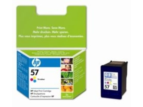 HP 57 KARTUŞ 2'Lİ PAKET - HP C9503A KARTUŞ 