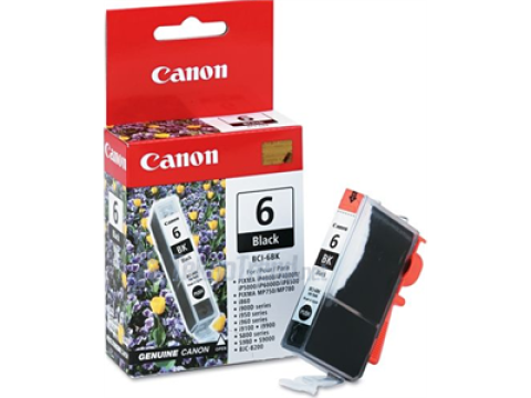 CANON 6BK KARTUŞ, Canon Bci-6BK Siyah Kartuş 
